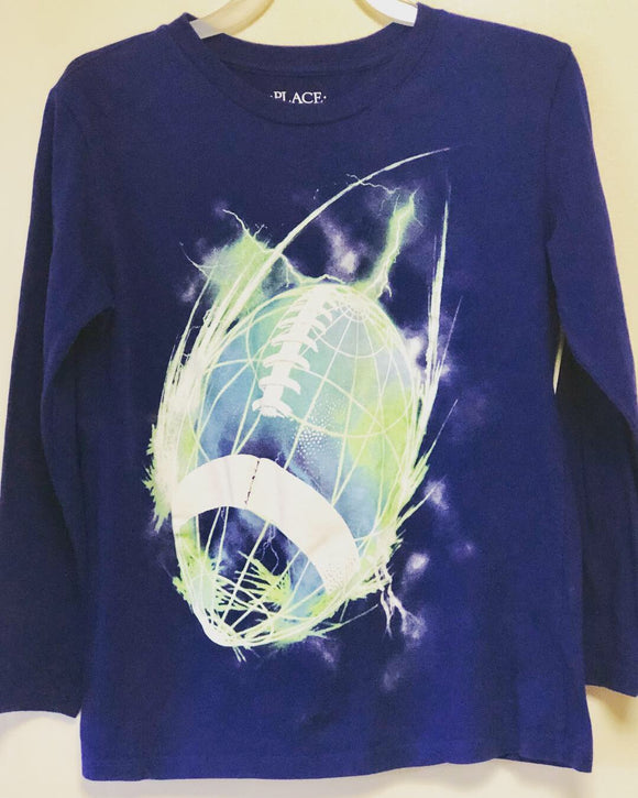 Football Electric tee  (Boys M 7/8)